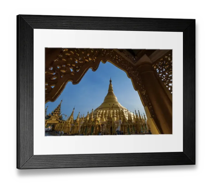 Framed Print : Shwedagon pagoda Framed Print : Shwedagon pagoda