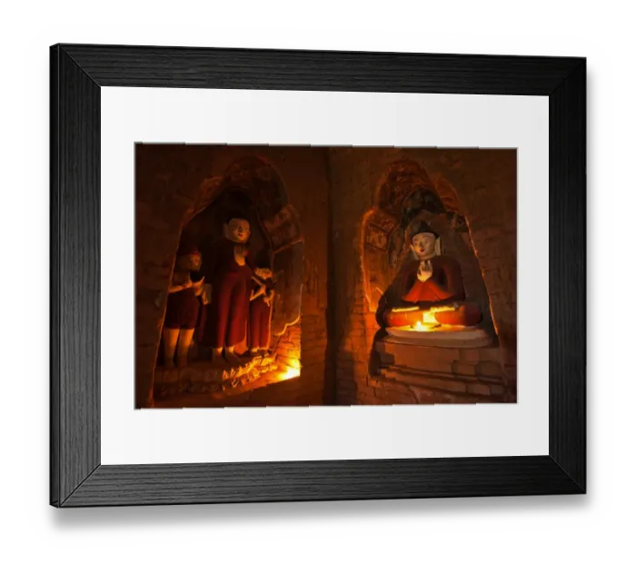 Framed Print : Inside pagoda of Bagan Framed Print : Inside pagoda of Bagan