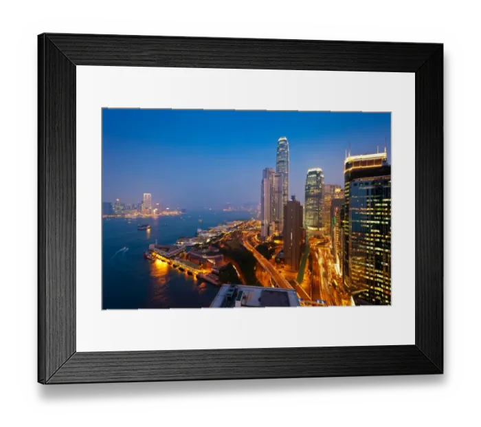 Framed Print : Port of Hong Kong Framed Print : Port of Hong Kong