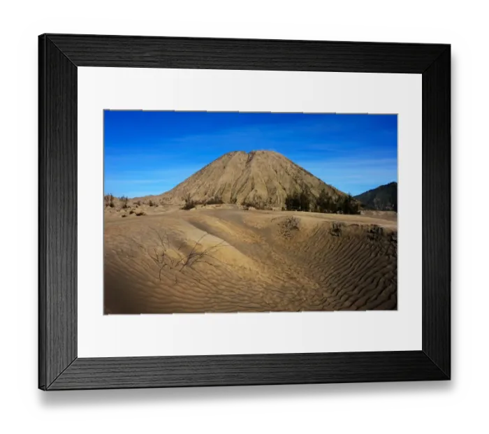 Framed Print : MT. Batok and the sand dune Framed Print : MT. Batok and the sand dune