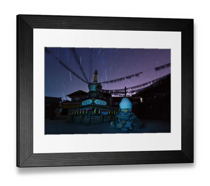 Framed Print : Shangri-La in the night time Framed Print : Shangri-La in the night time