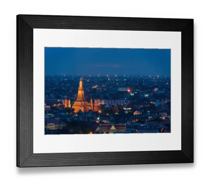 Framed Print : Big pagoda in Bangkok Framed Print : Big pagoda in Bangkok