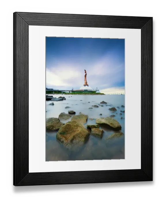 Framed Print : Golden Guan Yin in Macau Framed Print : Golden Guan Yin in Macau