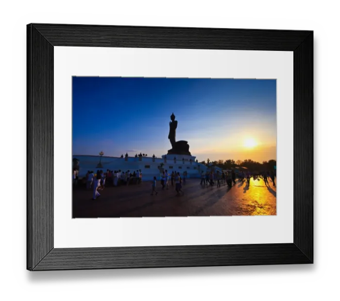 Framed Print : Buddhist ceremony and ritual in Bucha day Framed Print : Buddhist ceremony and ritual in Bucha day