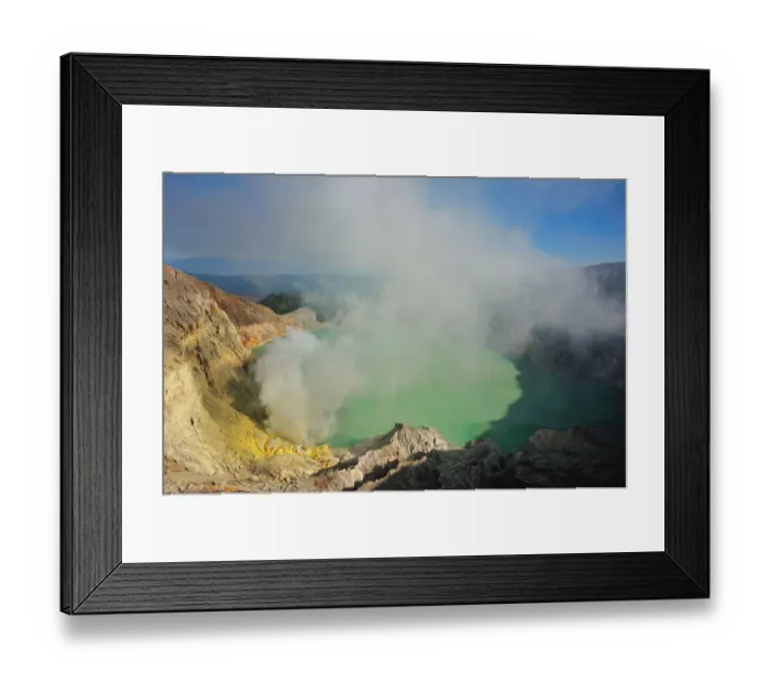 Framed Print : Kawah Ijen
