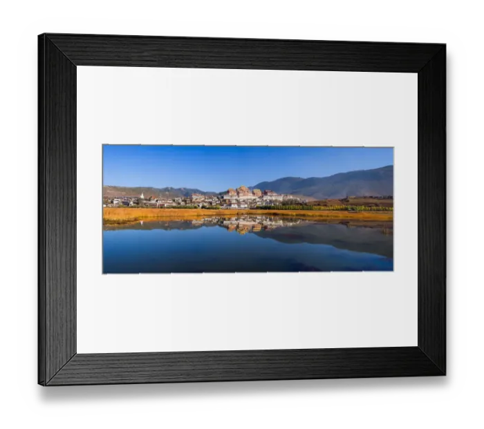 Framed Print : Songzanlin Monastery Framed Print : Songzanlin Monastery