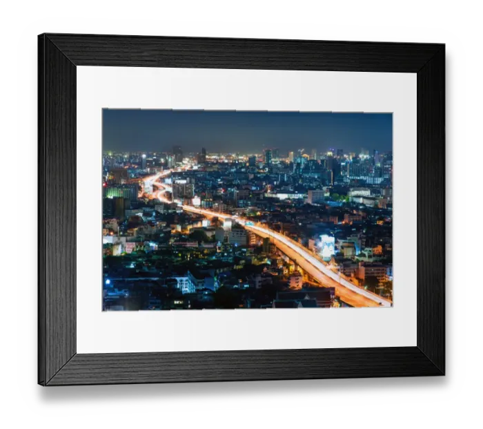 Framed Print : Highway in Bangkok Framed Print : Highway in Bangkok