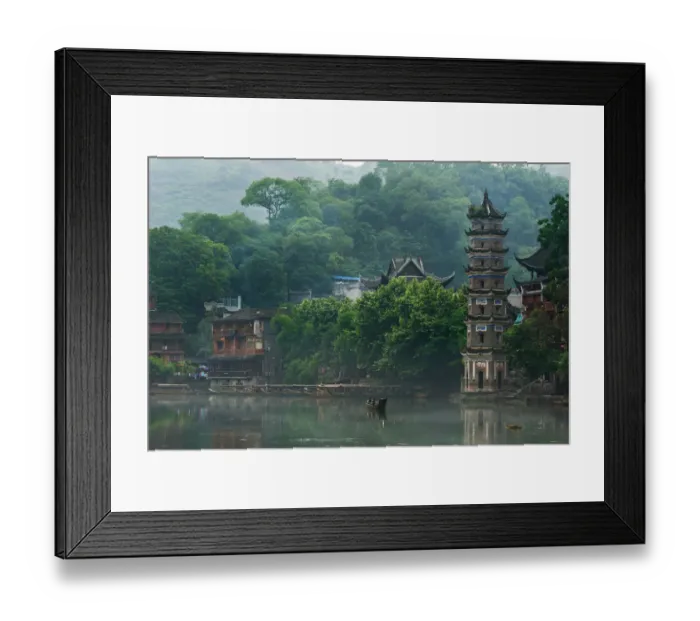 Framed Print : Fenghuang city Framed Print : Fenghuang city