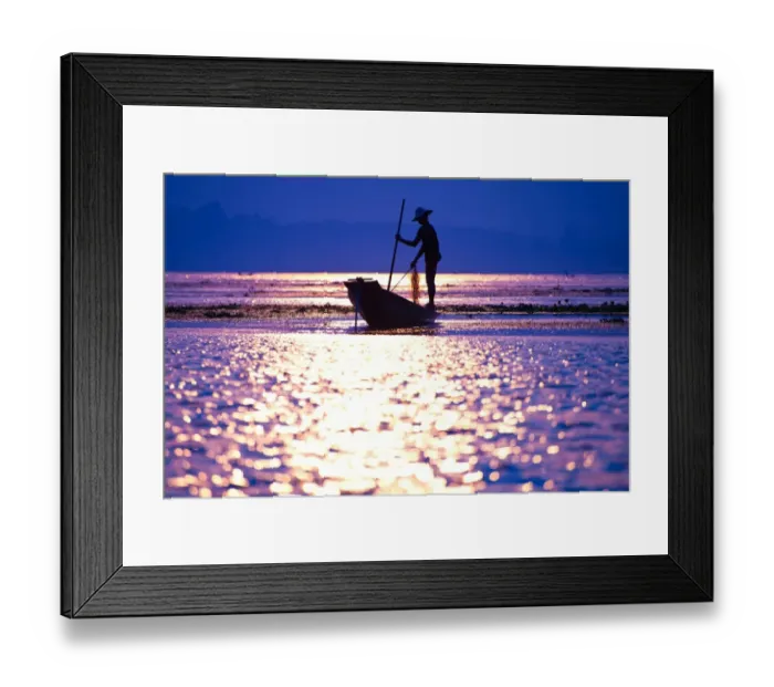 Framed Print : Life in Inle Framed Print : Life in Inle