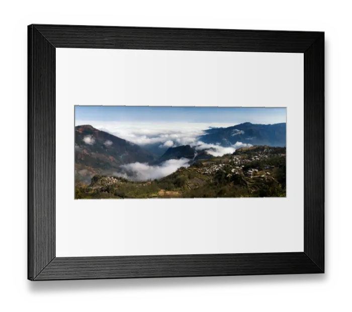 Framed Print : Paozhu Village Framed Print : Paozhu Village