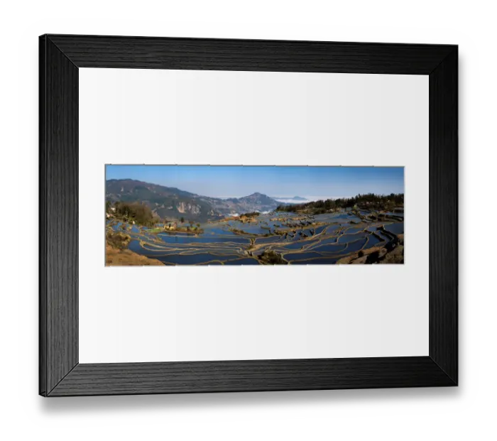Framed Print : Paranimic aichun village Framed Print : Paranimic aichun village