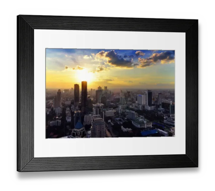 Framed Print : Cityscape bangkok Framed Print : Cityscape bangkok