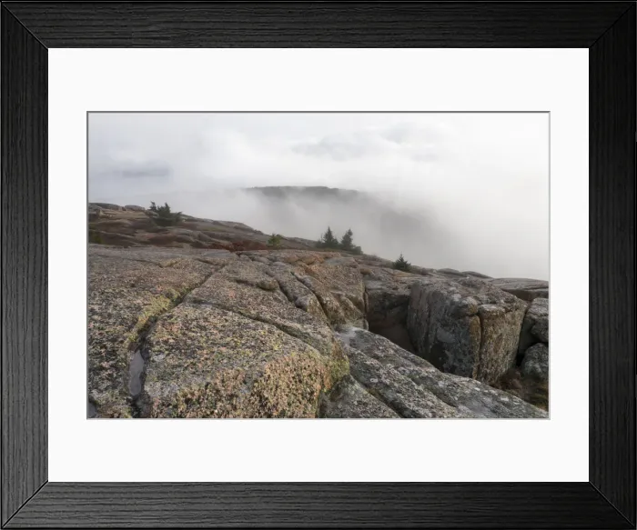 Framed Print : On top of Cadillac Mountain Framed Print : On top of Cadillac Mountain