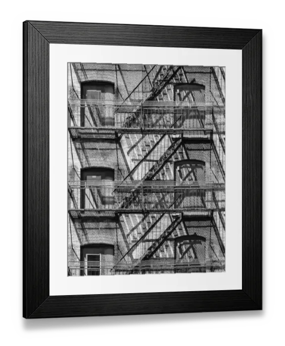 Framed Print : Staircase shadows Framed Print : Staircase shadows