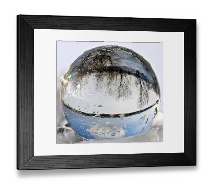 Framed Print : The world is up side down Framed Print : The world is up side down