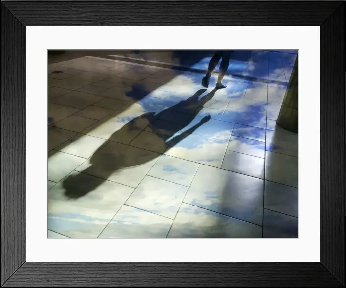 Framed Print : Walking on the Clouds Framed Print : Walking on the Clouds