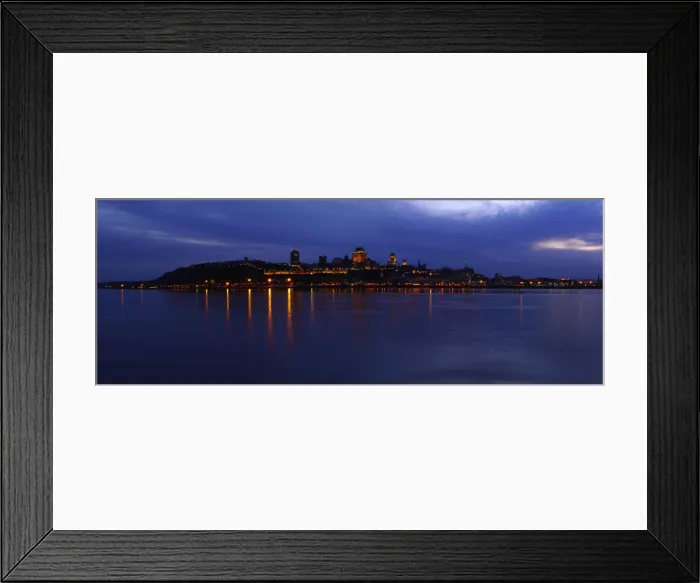 Framed Print : Qu?bec city skyline Framed Print : Qu?bec city skyline