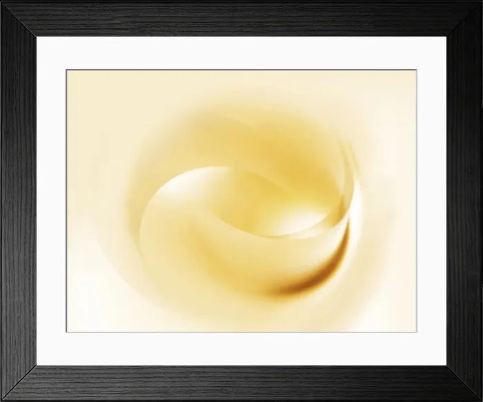 Framed Print : Cream. Macro shot cream curled up, Montreal Framed Print : Cream. Macro shot cream curled up, Montreal