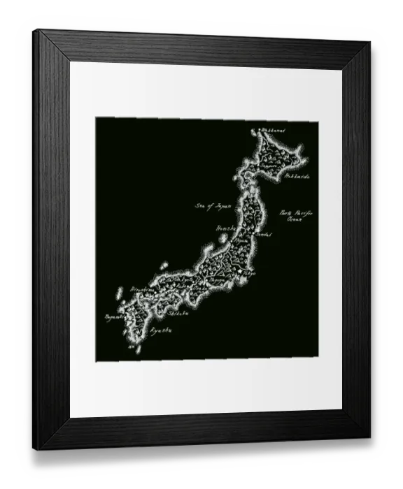 Framed Print : Antique Japan Framed Print : Antique Japan