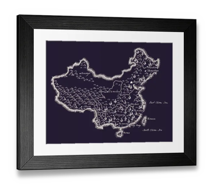 Framed Print : Antique China Framed Print : Antique China