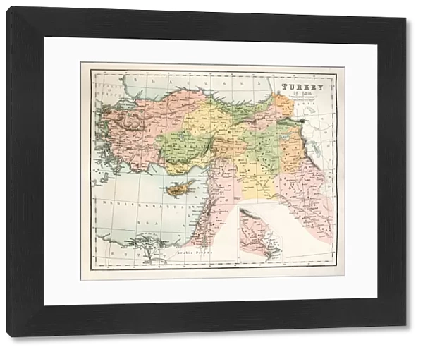Antique Map of Turkey