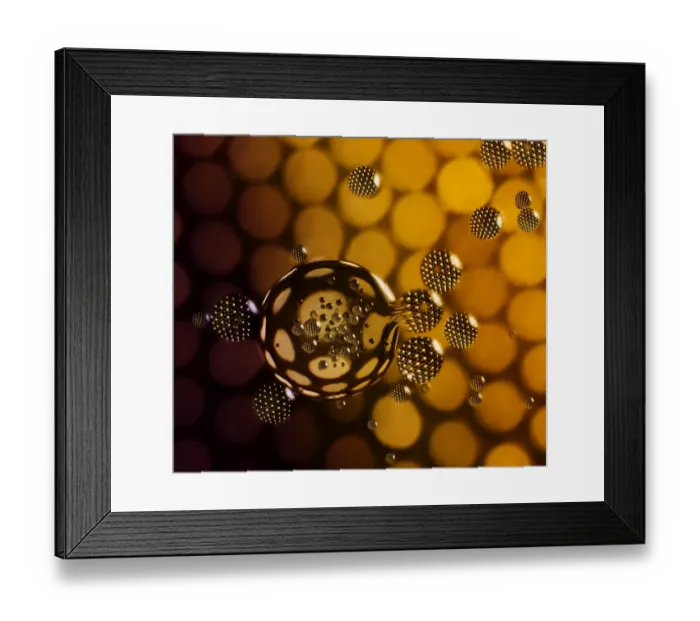 Framed Print : Death of a bubble