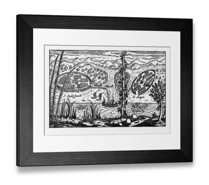 Framed Print : Historical Map of Dutch Navigators Expedition to Sumatra Illustration Framed Print : Historical Map of Dutch Navigators Expedition to Sumatra Illustration
