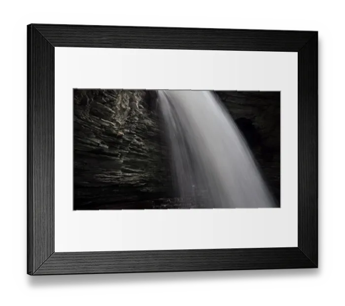 Framed Print : Waterfall close up Framed Print : Waterfall close up