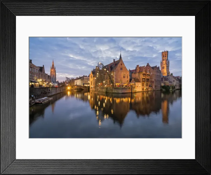 Framed Print : Magical Bruges Framed Print : Magical Bruges