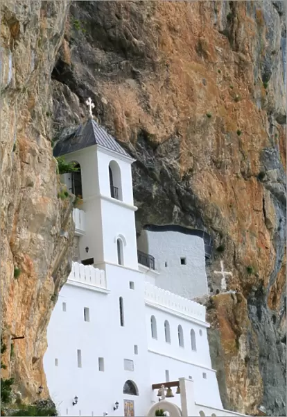 Upper church of Ostrog Monastery, Montenegro