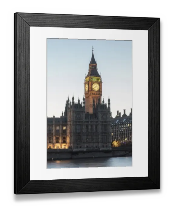 Framed Print : Big Ben and Westminster Palace London Framed Print : Big Ben and Westminster Palace London