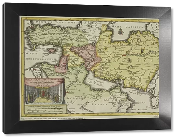 Antique map of Persia and the Middle East