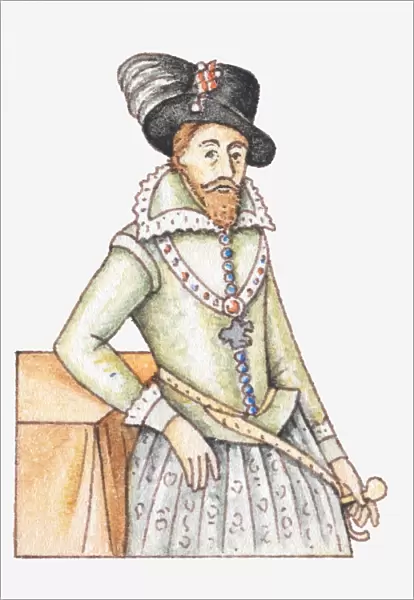 Illustration of James VI of Scotland