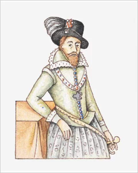 Illustration of James VI of Scotland