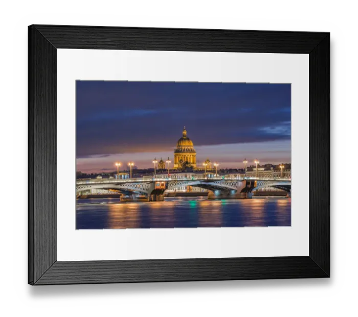 Framed Print : Saint Isaacs Cathedral, Saint Petersburg