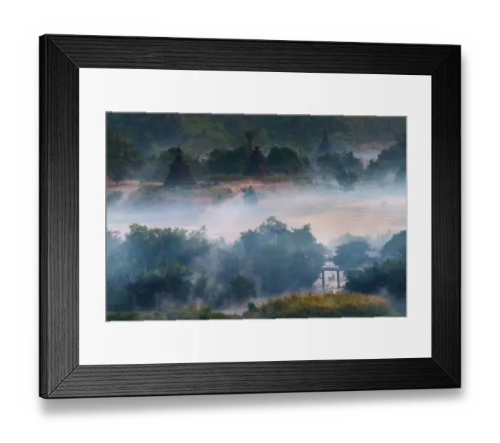 Framed Print : Mrauk U, Rakhine State