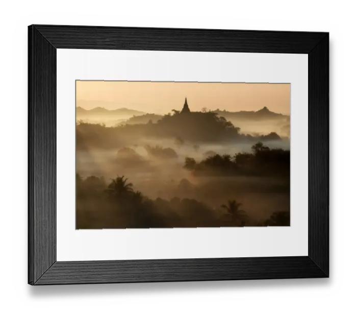 Framed Print : Mrauk U, Rakhine State