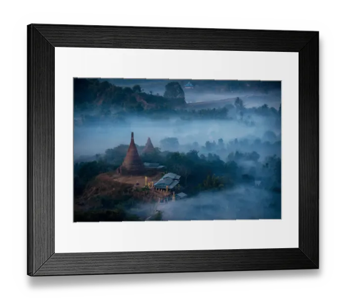 Framed Print : The temple in Mrauk U, Rakhine State Framed Print : The temple in Mrauk U, Rakhine State