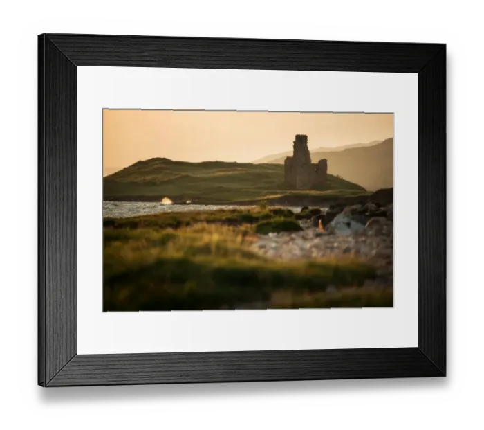 Framed Print : Ardvreck Castle, Loch Assynt, Scotland