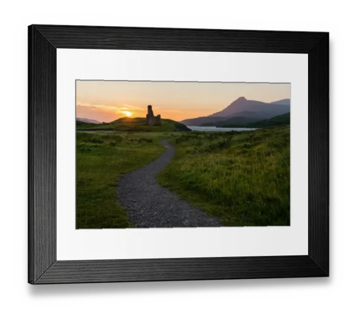 Framed Print : Ardvreck Castle, Loch Assynt, Scotland Framed Print : Ardvreck Castle, Loch Assynt, Scotland