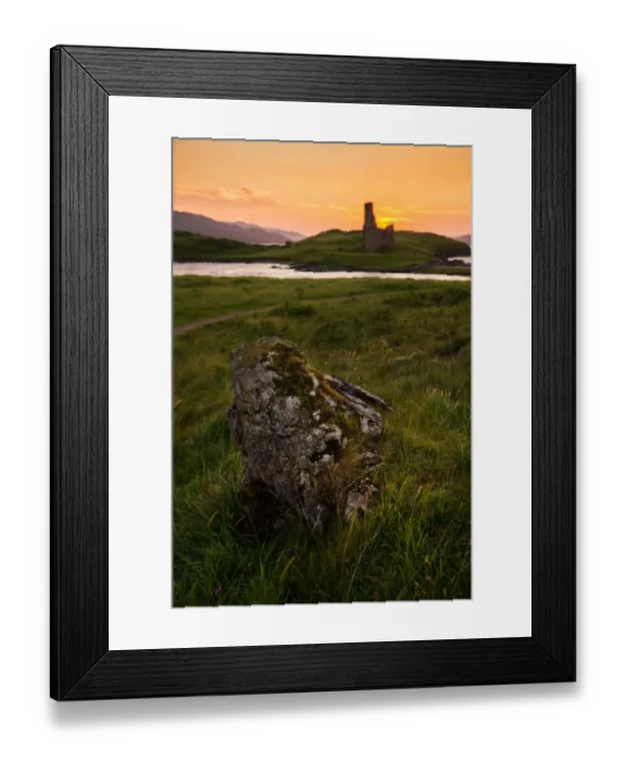 Framed Print : Ardvreck Castle, Loch Assynt, Scotland Framed Print : Ardvreck Castle, Loch Assynt, Scotland
