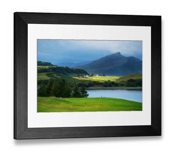 Framed Print : The landscape of Isle of Skye Framed Print : The landscape of Isle of Skye