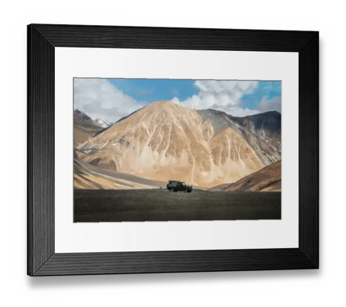 Framed Print : Landscape of Leh Region Framed Print : Landscape of Leh Region