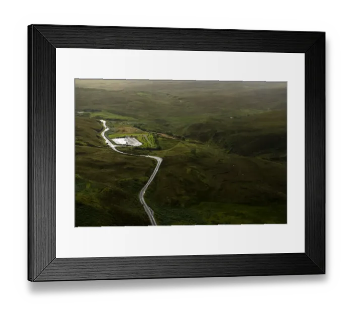 Framed Print : A small graveyard beside to road to Quiraing, Isle of Skye Framed Print : A small graveyard beside to road to Quiraing, Isle of Skye