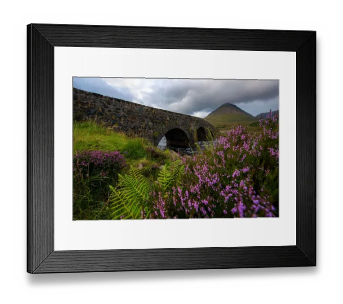 Framed Print : Sligachan Old Bridge, Isle of Skye Framed Print : Sligachan Old Bridge, Isle of Skye