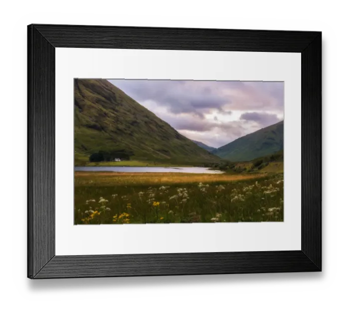 Framed Print : Loch Achtriochtan, Glencoe, Highland Framed Print : Loch Achtriochtan, Glencoe, Highland
