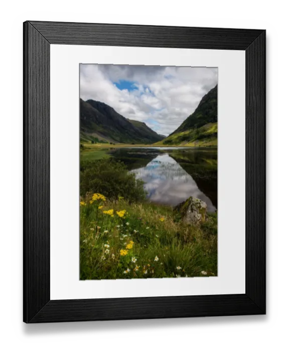 Framed Print : Loch Achtriochtan, Glencoe, Highland Framed Print : Loch Achtriochtan, Glencoe, Highland
