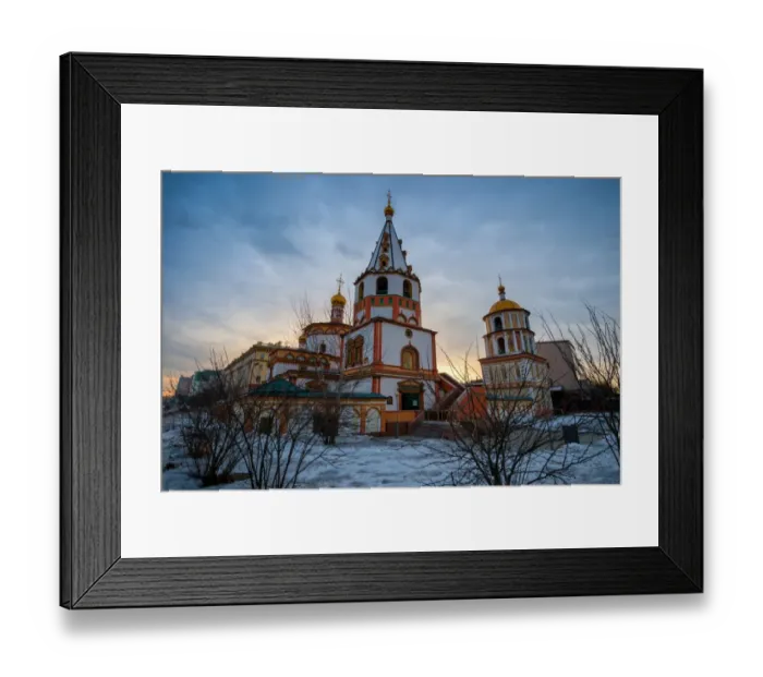 Framed Print : Cathedral of the Epiphany, Irkutsk Framed Print : Cathedral of the Epiphany, Irkutsk