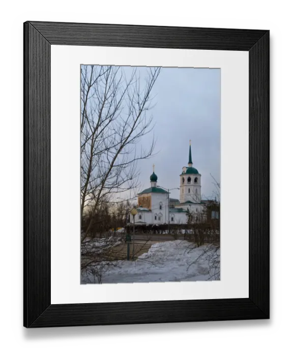 Framed Print : Spasskaya Tserkov, Irkutsk Framed Print : Spasskaya Tserkov, Irkutsk
