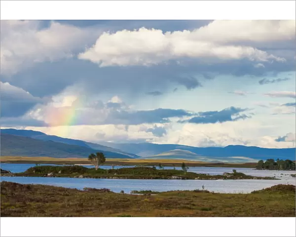 Rainbow over Loch Ba, Glencoe, Highland